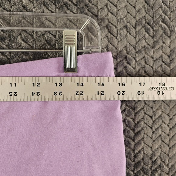 Cherokee Workwear Scrub Pants Lot Women's Pink Lavender Elastic Waist Flare Leg - Picture 4 of 8